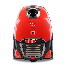 Пылесос Centek CT-2511 красный/черный, 400/2000 Вт, уборка сухая, пылесборник мешок, 2 л