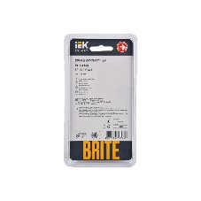 Рамка 2-местная IEK BRITE РУ-2-2-БрБ стекло белый