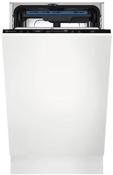 Встраиваемая посудомоечная машина Electrolux KEMC3211L, белый, 44.6 см, 10 компл., 44 дБ, класс E