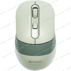 Мышь беспроводная A4Tech Fstyler FB10C зеленый, 2000 dpi, радиоканал, Bluetooth, USB, кнопки - 4