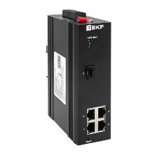 Коммутатор EKF TSX-ML2-1GX/SFP-4GTP, 4×1 Гбит/с PoE + 1×1 Гбит/с SFP, управляемый