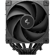 Кулер для процессора DEEPCOOL AK620 G2 LGA1851/1700/1200/115X/AM5/AM4 (8шт/кор, TDP 260W, PWM, DUAL Fan 120мм, 6 тепл. трубок, Copper Base, Wood-grain top cover, черный) RET (R-AK620G2-BKNNMN-GJD)