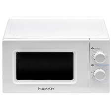Микроволновая печь HOME HMM207BW белый, 20 л, 700 Вт, переключатели - поворотный механизм