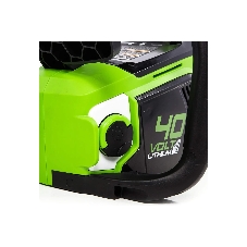 Цепная пила аккумуляторная (2005707UA) GreenWorks GD40CS15, 40V, 35 см, бесщеточная, 1,5 КВТ, с АКБ 2АЧ и ЗУ