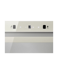 Встраиваемая вытяжка Kuppersberg INSHINE 60 CG, High-Tech, 52 см, сенсорное управление/управление жестами, 3 скорости, 265 м3/ч, обратный клапан, LED освещение, угольный фильтр KFY-I (опция), уровень шума 65 дБ, цвет бежевый