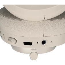 Беспроводные/проводные наушники Defender FreeMotion B485 бежевый, накладные, Bluetooth + проводной, складная конструкция, до 50 ч