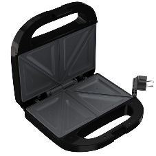 Сэндвичница MAXVI SM751S silver-black