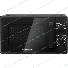 Микроволновая печь home HMM207DB черный, 20 л, 700 Вт, переключатели - поворотный механизм