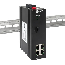 Коммутатор EKF TSX-ML2-1GX/SFP-4GTP, 4×1 Гбит/с PoE + 1×1 Гбит/с SFP, управляемый