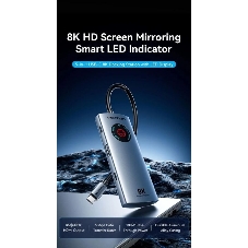 USB-концентратор Vention TQXHB, USB Type-C, USB/USB Type-C/HDMI, USB Type-C