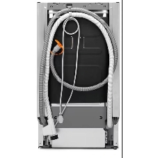 Встраиваемая посудомоечная машина Electrolux KEMC3211L, белый, 44.6 см, 10 компл., 44 дБ, класс E