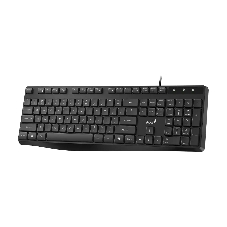 Клавиатура проводная Genius KB-117S Copilot бесшумная/шоколадные клавиши/USB/кабель 1.5м/черный (31300017402)