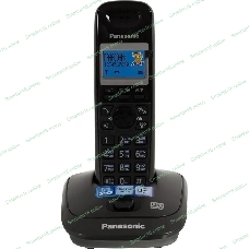 Телефон беспроводной (DECT) Panasonic KX-TG2521RUT (титан) АОН, Caller ID,спикерфон,голосовой АОН,полифония,цифровой автоответчик