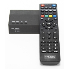 Ресивер DVB-T2 Сигнал Эфир HD-250 черный