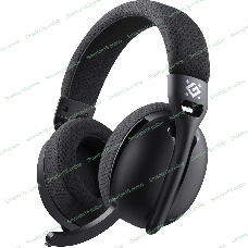 Гарнитура Defender Triple чёрный, беспроводная + проводная, Bluetooth, USB / USB-C, до 48 ч