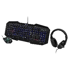 Комплект клавиатура+мышь Oklick HS-HKM100G проводной, USB, 2400 DPI, чёрный