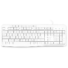 Клавиатура Oklick 305M проводная, USB Type-A, белый