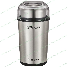 Кофемолка Sakura SA-6173S 250 Вт, 100 г, стальной