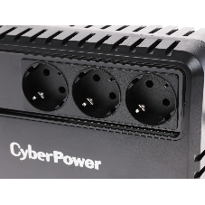 Источник бесперебойного питания CyberPower BU600E/600 ВА/360 Вт/3 х CEE 7 (евророзетка)