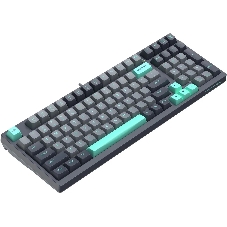 Клавиатура проводная A4Tech Fstyler FS300 механическая черный/серый USB for gamer LED (FS300 PANDA ROCK)