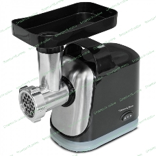 Мясорубка электрическая Zigmund & Shtain ZMG-043 черный, 1500 Вт, 1.5 кг/мин, реверс, защита от перегрузки, насадки - 4