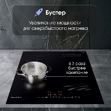 Индукционная варочная панель Zigmund & Shtain CI 61.6 B черный