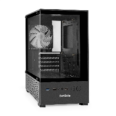 Компьютерный корпус Minitower ExeGate i3 SEA LE-NPX650 (mATX, БП 650NPX, 1хUSB+1хUSB 3.0, HD аудио, черный, передняя и боковая панели - закаленное стекло)