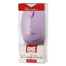 Мышь беспроводная Smartbuy (SBM-202AG-V) ONE 202AG-V с/фиолетовый