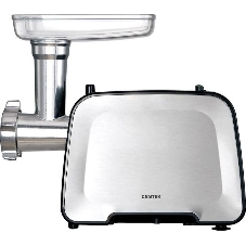 Мясорубка электрическая Centek CT-1604 белый, 2200 Вт, 2.2 кг/мин, реверс, насадки - 2