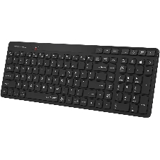 Клавиатура A4Tech FBK27C AS беспроводная, Bluetooth, радиоканал, чёрный