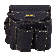 Поясная сумка монтажника Deli DL-P4 220 x 200 x 140мм, 6 карманов, ткань Оксфорд 600D