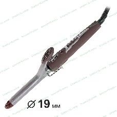 Щипцы для завивки волос DELTA LUX DL-0630 коричневый, 19 мм, 180 °C, 1 режим
