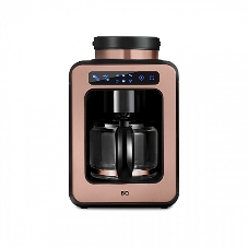 Кофеварка капельная BQ CM7000 Rose Gold-Black со встроенной кофемолкой, исп. кофе - молотый/зерновой, 0.6 л, 600 Вт.