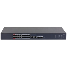 Коммутатор Dahua DH-CS4220-16GT-190, 2×1 Гбит/с + 2×1 Гбит/с Combo, управляемый