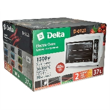 Мини-печь Delta D-0123 коречневый