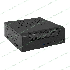 Компьютерный корпус Desktop ExeGate EX294018RUS FL-102 (mini-ITX, без БП, 2*USB+1*USB 3.0, аудио, черный)