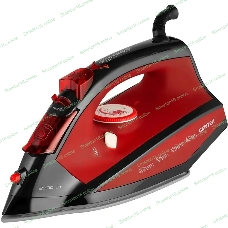 Утюг Centek CT-2355 красный, 2500 Вт, 45 г/мин, 160 г/мин, 270 мл