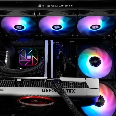 Система жидкостного охлаждения Thermalright Aqua Elite 360 Black ARGB V3, 360 мм, 3x120 мм, ARGB