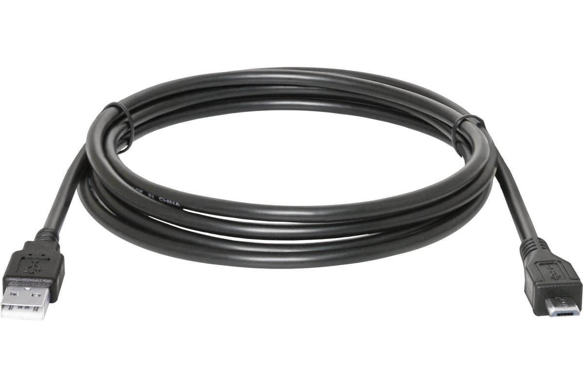 Кабель Defender USB08-06 USB 2.0 кабель для соед. USB 2.0 AM-MicroBM,1.8м, PolyBag