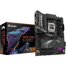 Материнская плата Gigabyte X870 A ELITE WIFI7, AM5, AMD X870, 4xDDR5, 4xSATA, 4xM.2, 1xPCI-E 5.0 x16, 1xPCI-E 4.0 x4, 1xPCI-E 3.0 x2, 1xHDMI, 1x 2.5Gb LAN, 4xUSB-A 3.2 Gen 1, 2xUSB-A 3.2 Gen 2, 4xUSB-A 2.0, 2xUSB-C 4.0, 2x3.5 мм, 7.1, ATX