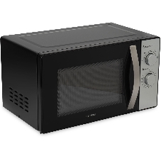 Микроволновая печь Hyundai HYM-M2025 черный/серебристый, 25 л, 900 Вт, переключатели - поворотный механизм