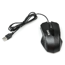 Мышь проводная Dialog Pointer MOP-09U черный, 800 dpi, USB, кнопки - 3