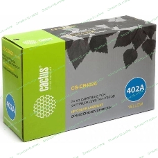 Картридж лазерный Cactus CS-CB402AR желтый (7500 стр.) для HP CLJ CP4005/CP4005DN/CP4005N