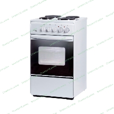 Плита электрическая Лада Nova AE 14027 W белый, конфорок 4 электрических, духовка 50 л, 50 см x 85 см x 60 см