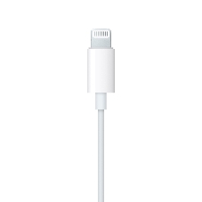 Проводные наушники Apple EarPods A1748 белый, вкладыши, Lightning, микрофон, регулировка громкости