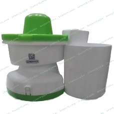 Соковыжималка Нептун КАЖИ.332215.001-08 бело-салатовый, центробежная, 320 Вт, механическое