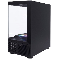 Компьютерный корпус 1STPLAYER MIKU Mi2-A черный mATX 3x120мм LED fans Mi2-A-BK-2F1R-1F1