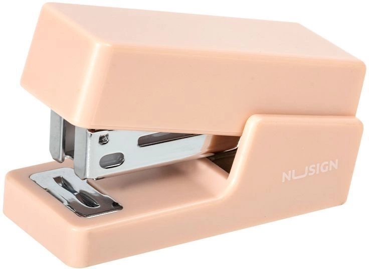 Степлер мини Deli ENS083PINK ENS083 Linfini N10 24/6 (15 листов) розовый 15 скоб, металл/пластик блистер
