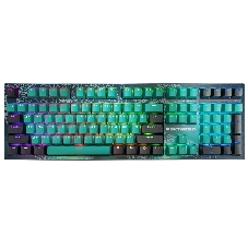 Клавиатура Raskat KM002 UV проводная, USB Type-A, зелёный (UV)