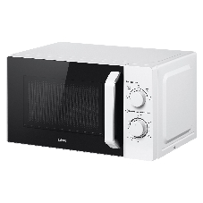 Микроволновая печь BBK 20MWS-761M/W белый, 20 л, 700 Вт, переключатели - поворотный механизм